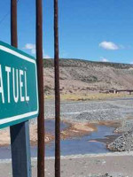 Manifestación y protesta en La Pampa por el río Atuel