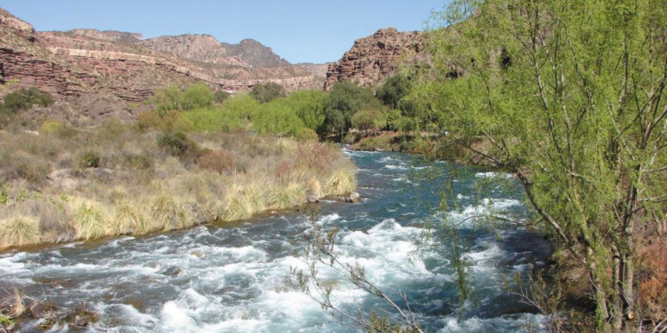 Atuel: ahora Mendoza y La Pampa discuten sobre cómo fijar el caudal mínimo