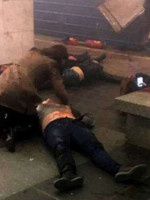 Al menos 10 muertos tras explosión en el metro de San Petersburgo 