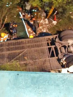 Duelo nacional por el accidente del micro de Gendarmería