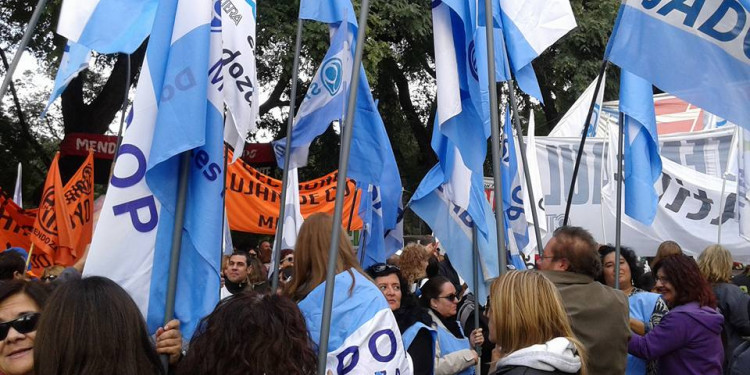 Según SADOP es alto el acatamiento al paro 