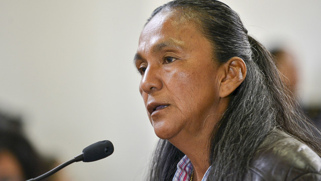 imagen Por la "paz social", piden que Milagro Sala vuelva a la cárcel