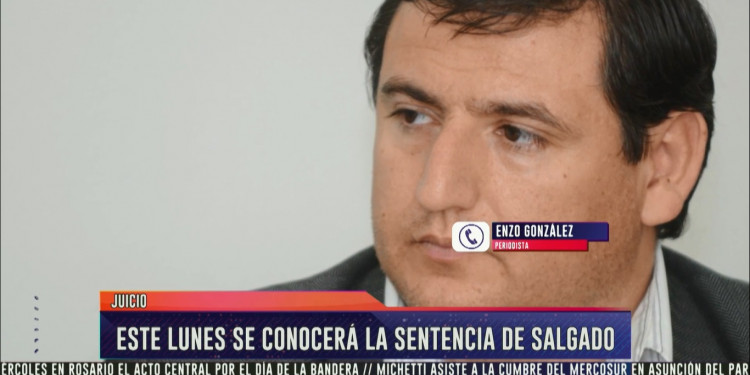 Hoy se conoce la sentencia de Salgado 