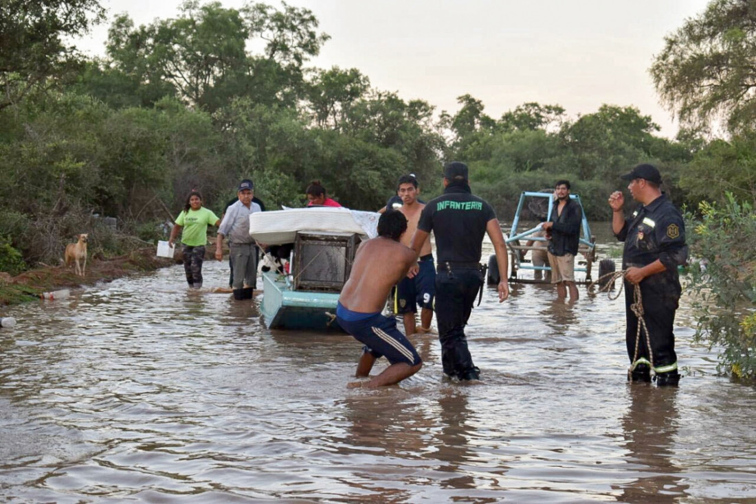 Emergencia y evacuados en Salta por la histórica crecida del Pilcomayo