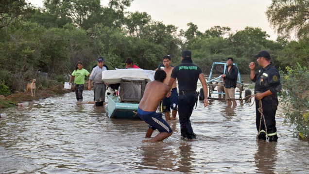 imagen Emergencia y evacuados en Salta por la histórica crecida del Pilcomayo