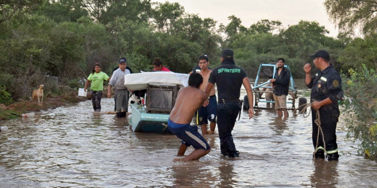 Emergencia y evacuados en Salta por la histórica crecida del Pilcomayo