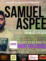 Samuel Aspee musicaliza la Nave Cultural