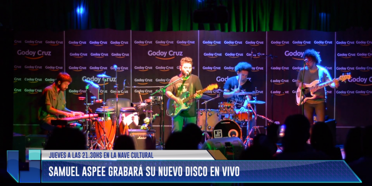 Samuel Aspee grabará su nuevo disco en vivo