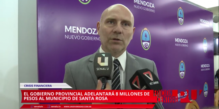 8 millones de pesos para el municipio de Santa Rosa. 