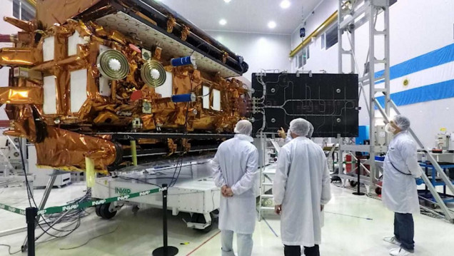 imagen Despegó con éxito el Satélite argentino Saocom 1B desde Estados Unidos