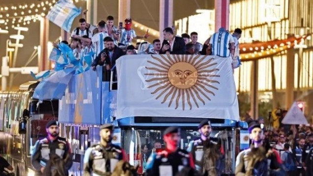 imagen El emotivo video de la fiesta inolvidable de la Scaloneta
