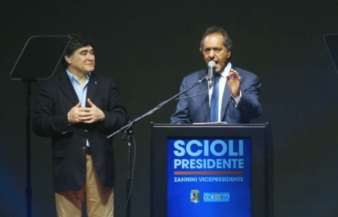 Scioli hizo un discurso de campaña de cara al balotaje