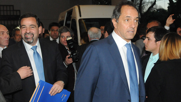 imagen Scioli llega a Mendoza para apoyar a Ciurca y al FpV