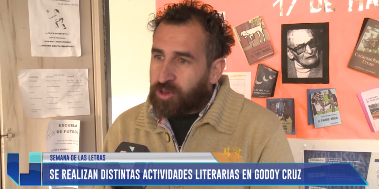 Se realizan distintas actividades literarias en Godoy Cruz
