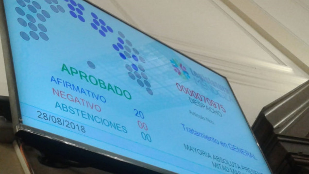 imagen El Senado dio sanción inicial a la reforma del Código de Faltas