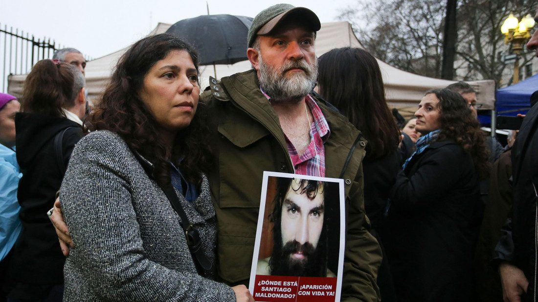 Sergio Maldonado: "El único sospechoso es Gendarmería"