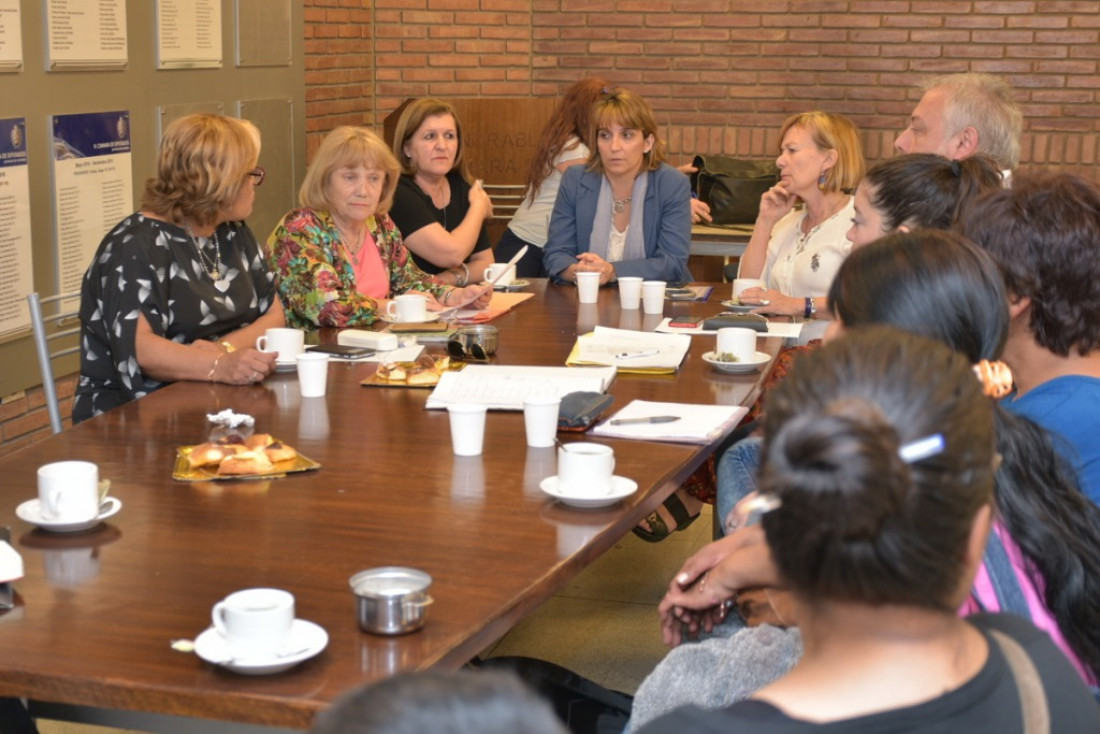 La Comisión de Género recibió a los familiares de Gisela Gutiérrez