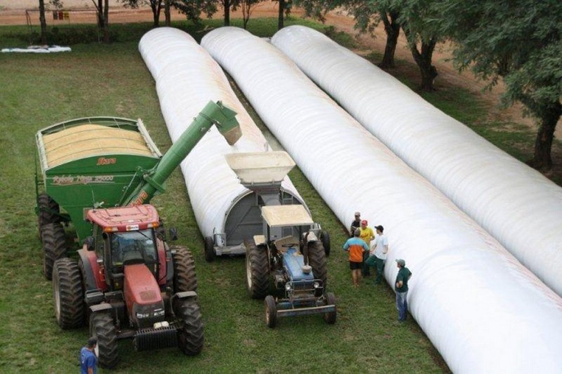 Silobolsas, el "invento argentino" que también se utiliza en Mendoza