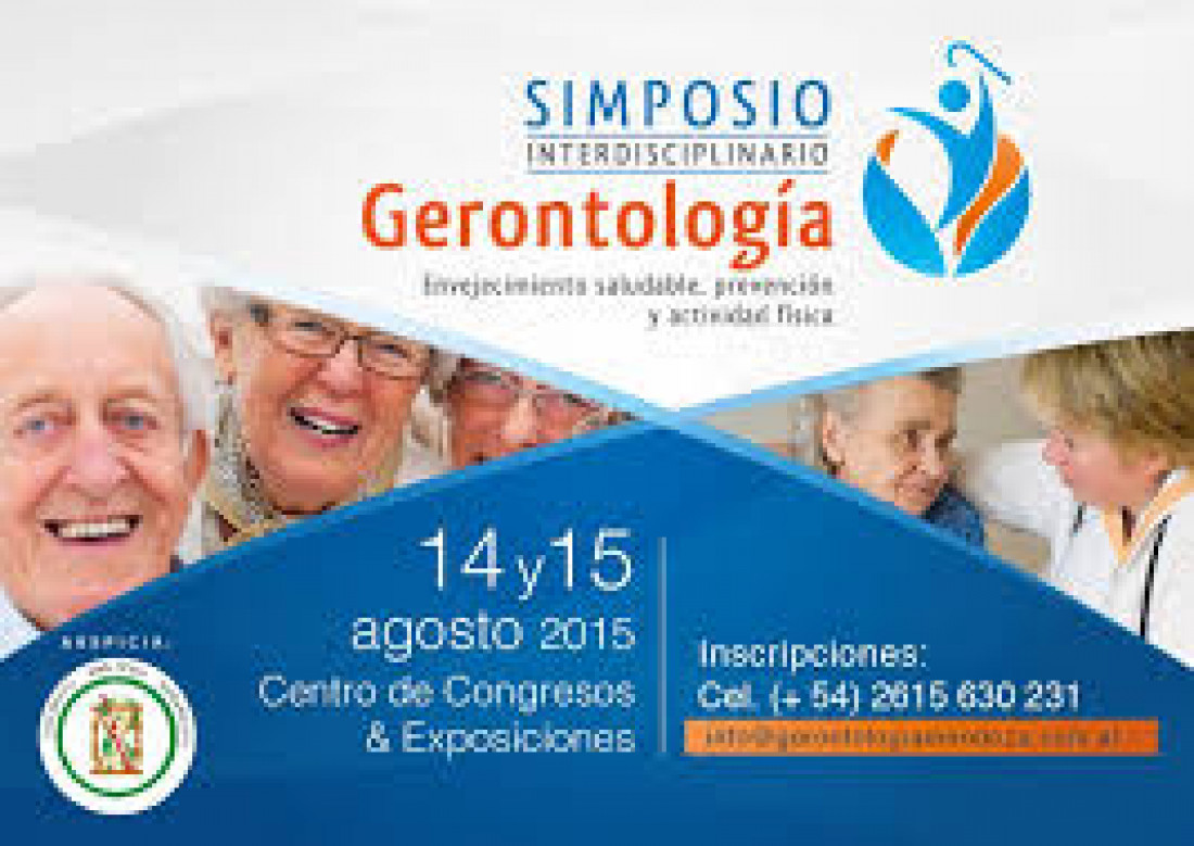 Se viene el "I Simposio Interdisciplinario de Gerontología"