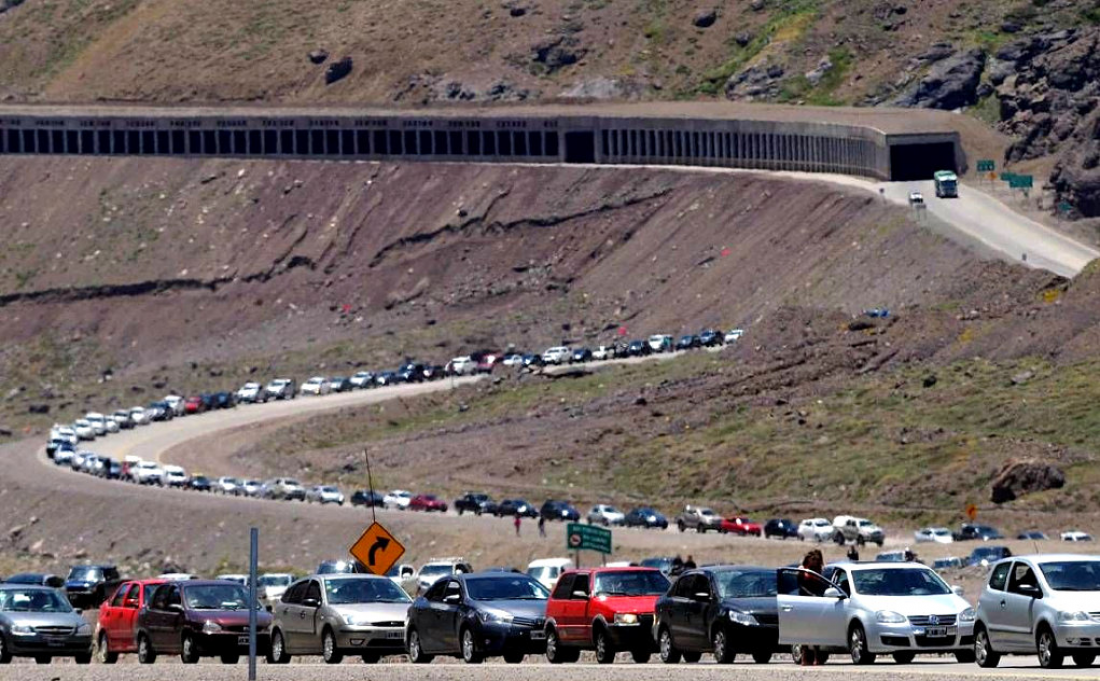 Semana Santa: el cruce a Chile ya está complicado