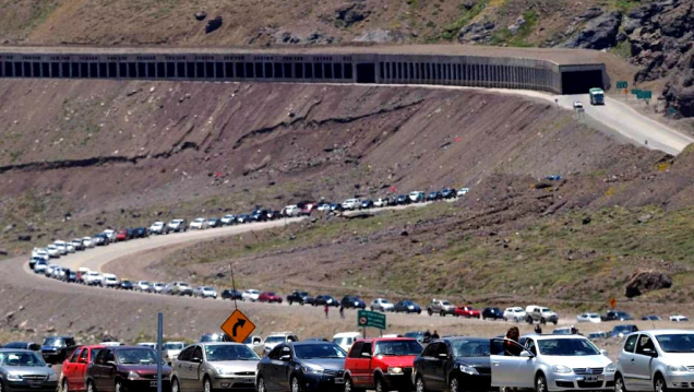 imagen Semana Santa: el cruce a Chile ya está complicado