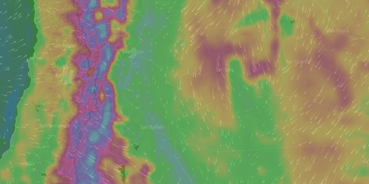 Alertan por tormentas fuertes y zonda 