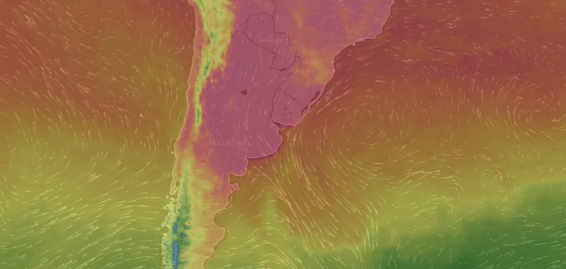 Domingo de fuego: la térmica fue de 50 °C y el pronóstico sólo anuncia más calor