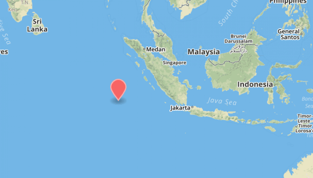 Terremoto de 7,9 grados sacudió el sudeste de Sumatra