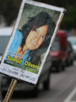 Movilizaciones para no olvidar a Soledad Olivera