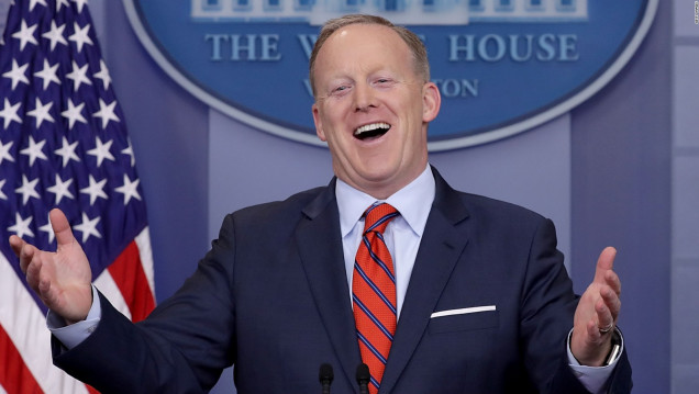 imagen Renunció Sean Spicer, el vocero de la Casa Blanca