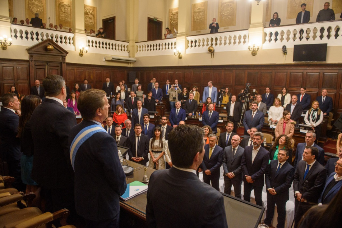 Suarez, ante la Asamblea Legislativa: repaso de gestión y nuevo pedido para la reforma institucional