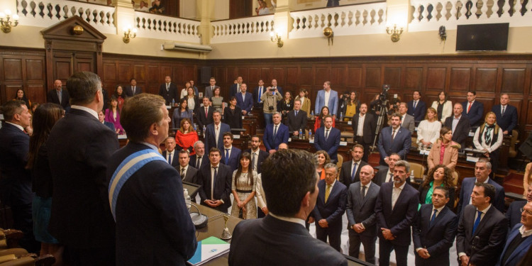 Suarez, ante la Asamblea Legislativa: repaso de gestión y nuevo pedido para la reforma institucional