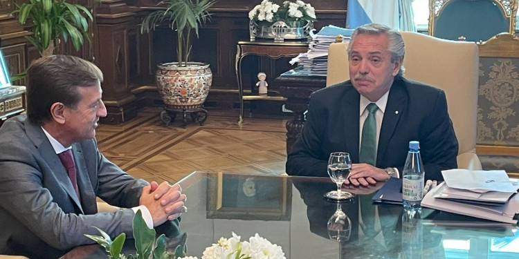 Suarez le pidió celeridad al Presidente para disponer de los fondos de Portezuelo