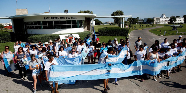 ARA San Juan: familiares temen que finalice la ayuda internacional