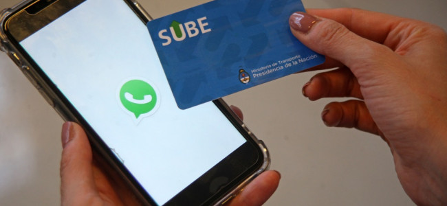 ¿Cuánto saldo tengo en la SUBE? Ahora se puede consultar a través de WhatsApp