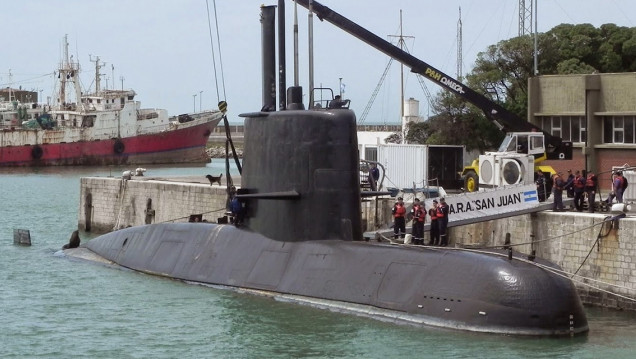 imagen Sin rastros del ARA San Juan