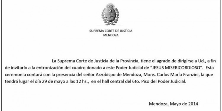 Opinión: la parcialidad religiosa de la Corte de Mendoza