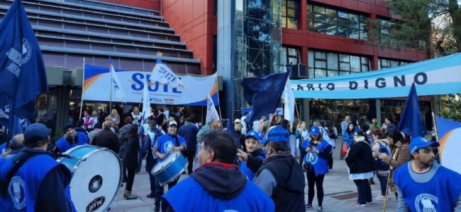 El Sute convoca a una marcha y habrá medidas de fuerza para este lunes