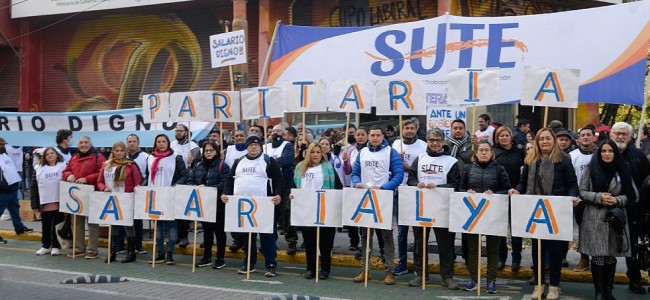 Queja del SUTE porque la DGE prohibió la realización de asambleas gremiales en horarios de clases