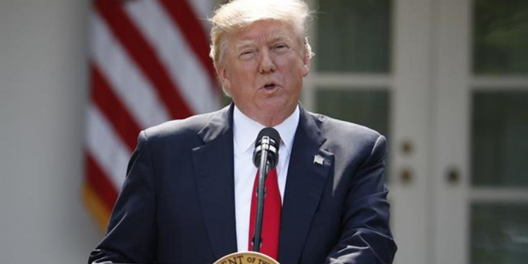 Trump anunció que retira a EE. UU. del acuerdo climático de París