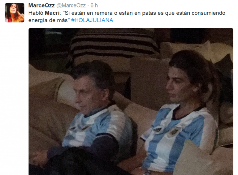 imagen Macri dice como presidente pero no hace como ciudadano