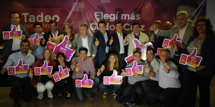 García Zalazar cerró su campaña con su mapa interactivo