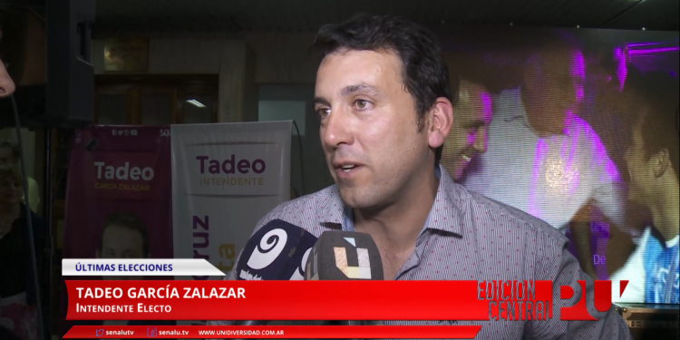 Tadeo García Zalazar es el nuevo intendente de Godoy Cruz