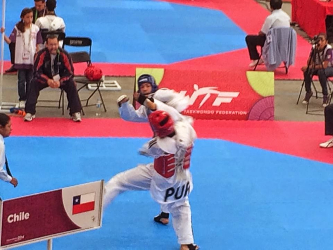 Pablo Santi y su participación en el Torneo de Taekwondo en Chile