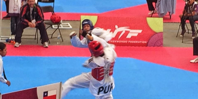 Pablo Santi y su participación en el Torneo de Taekwondo en Chile