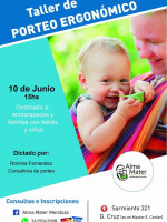 Taller de porteo ergonómico: "Es una práctica ancestral"