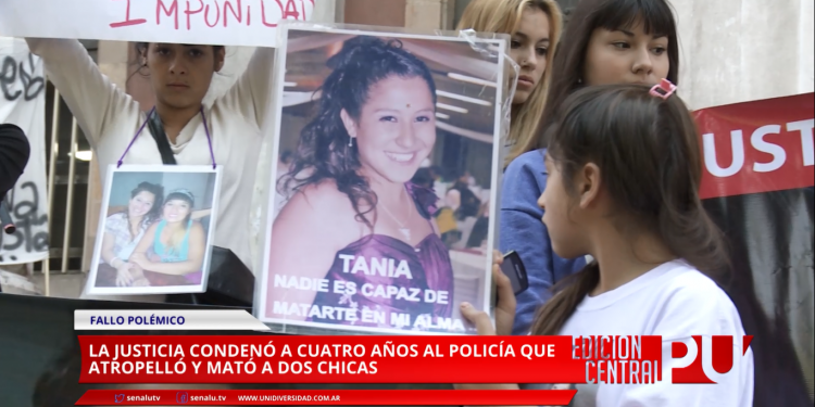 Condenaron al policía que atropelló y mató a dos adolescentes