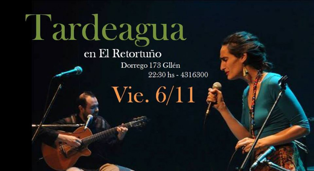 TardeAgua musicaliza esta noche El Retortuño