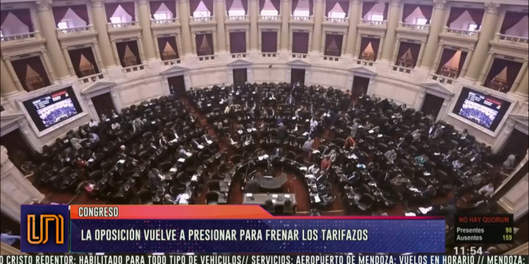 La oposición busca frenar los tarifazos 