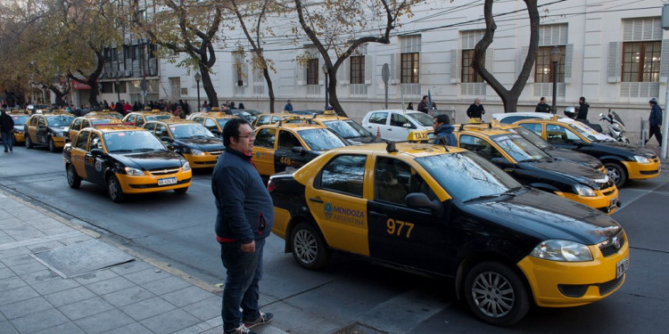 Los taxistas van al paro en contra de la Ley de Movilidad